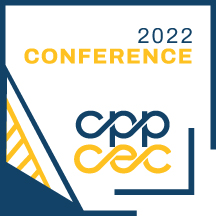 CEC Conference 2022 Blue and Yellow Logo
